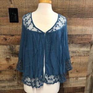 Charlie Paige Sheer Blouse